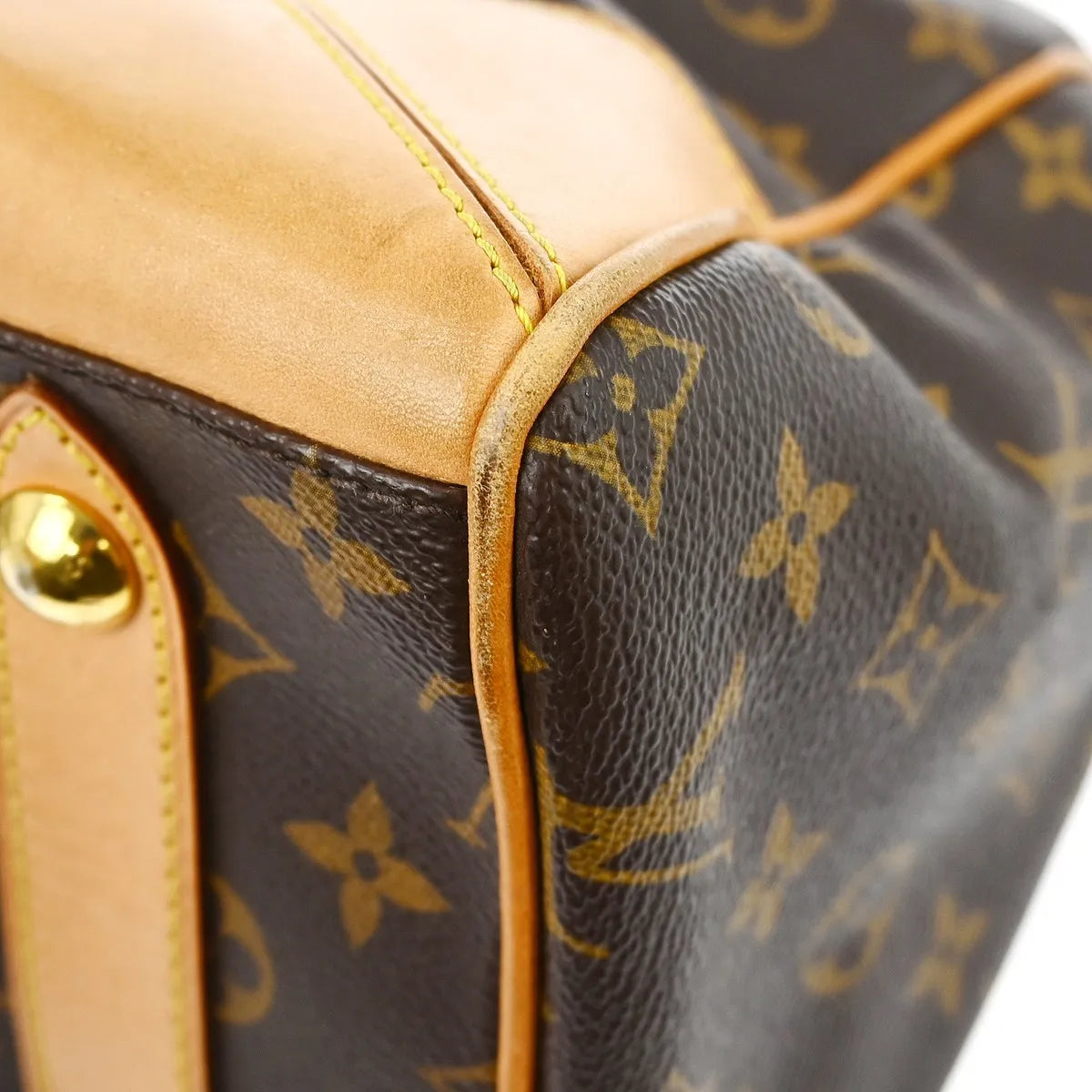 Louis Vuitton Retiro Monogram Canvas Brown Canvas Handbag (Pre-Owned)
