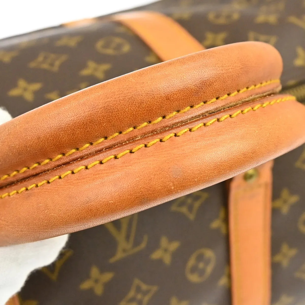 Louis Vuitton Keepall Monogram Brown Canvas Travel Bag Bag (Pre-Owned)