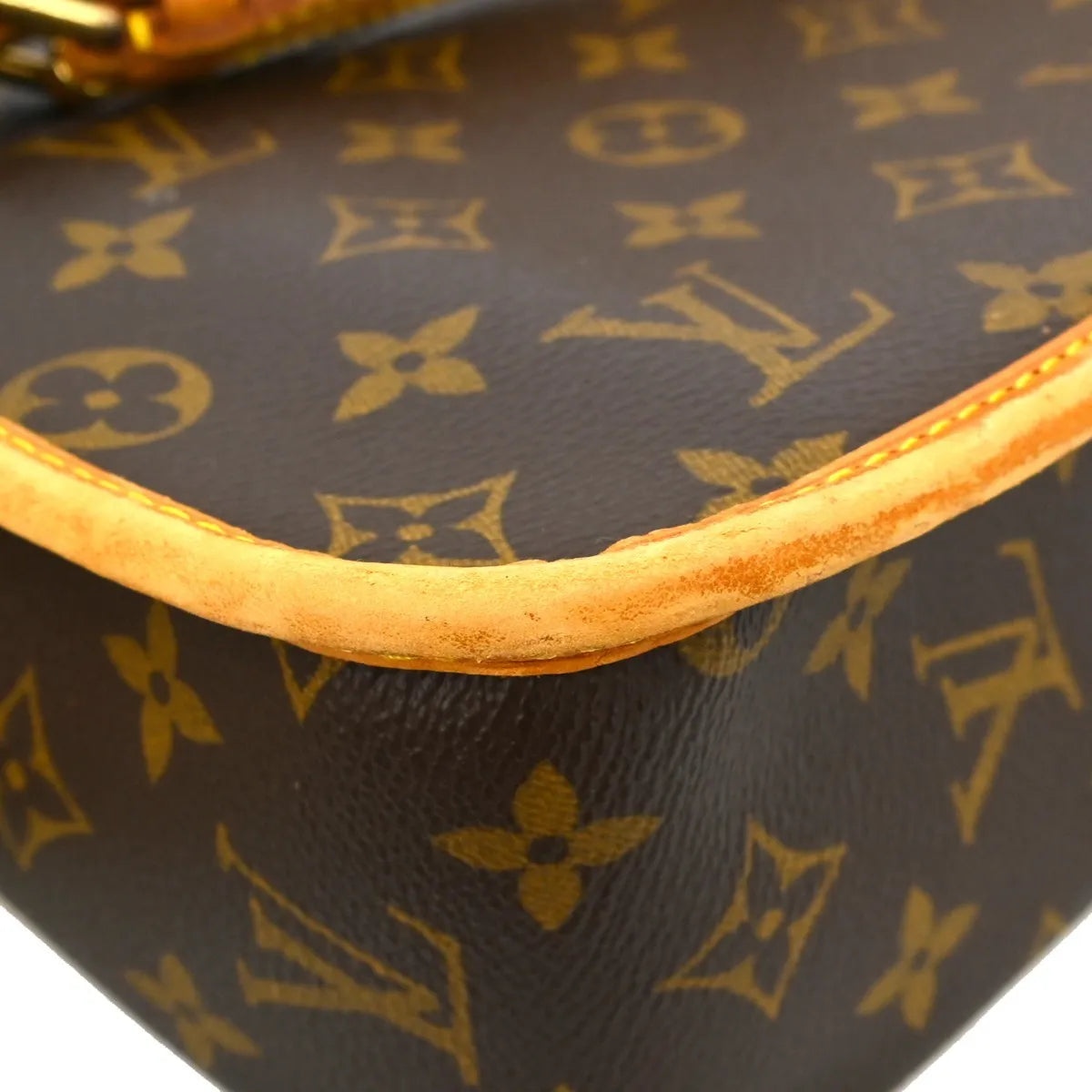 Louis Vuitton Sologne Monogram Canvas Brown Canvas Shoulder Bag Bag (Pre-Owned)