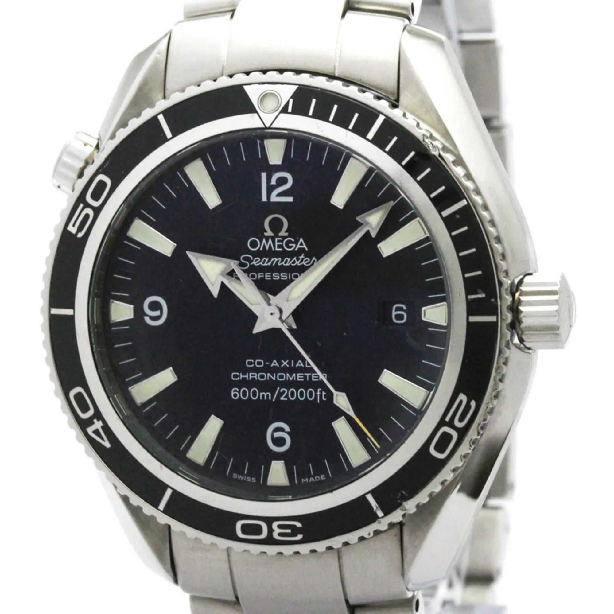 Omega Seamaster Planet Ocean 600M Co-Axial Automatic Watch Stainless Steel Watch (Pre-Owned)