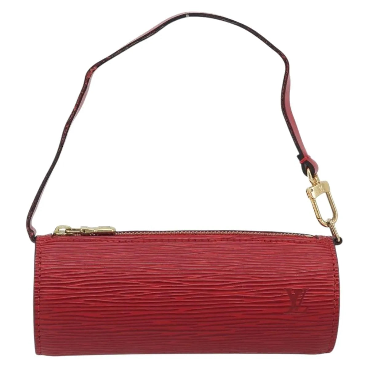 Louis Vuitton Soufflot Pochette Epi Leather Red Leather Clutche & Pouche Bag (Pre-Owned)