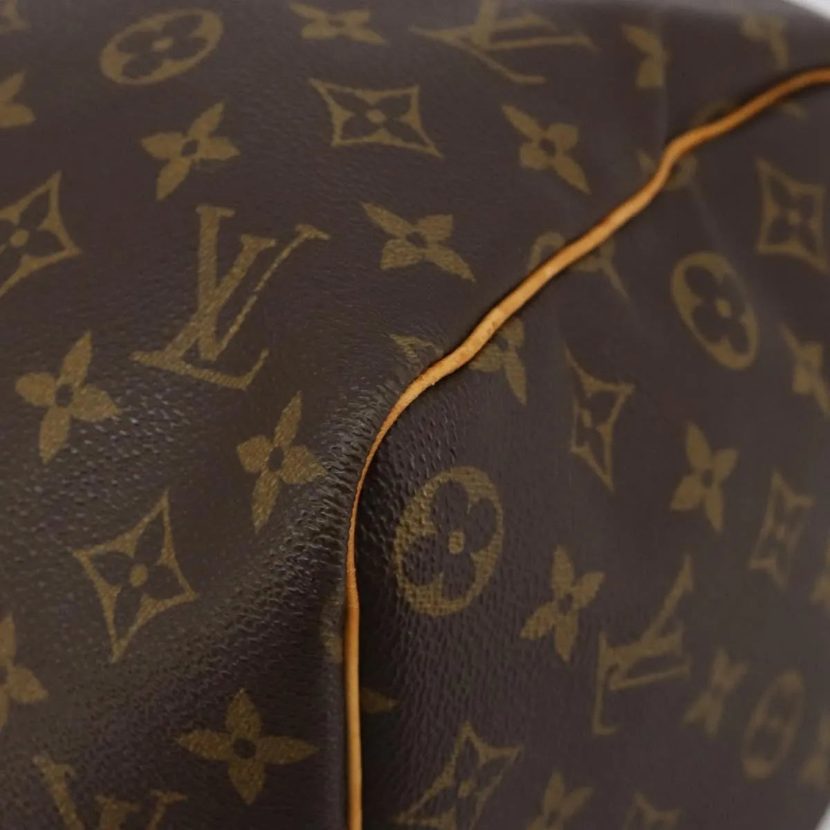 Louis Vuitton Keepall Monogram Canvas Brown Canvas Travel Bag Bag (Pre-Owned)