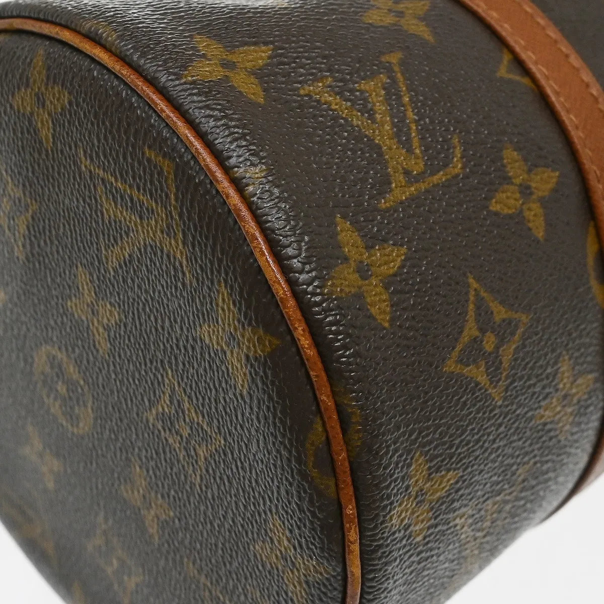 Louis Vuitton Papillon Handbag Monogram Canvas Brown Canvas Handbag (Pre-Owned)