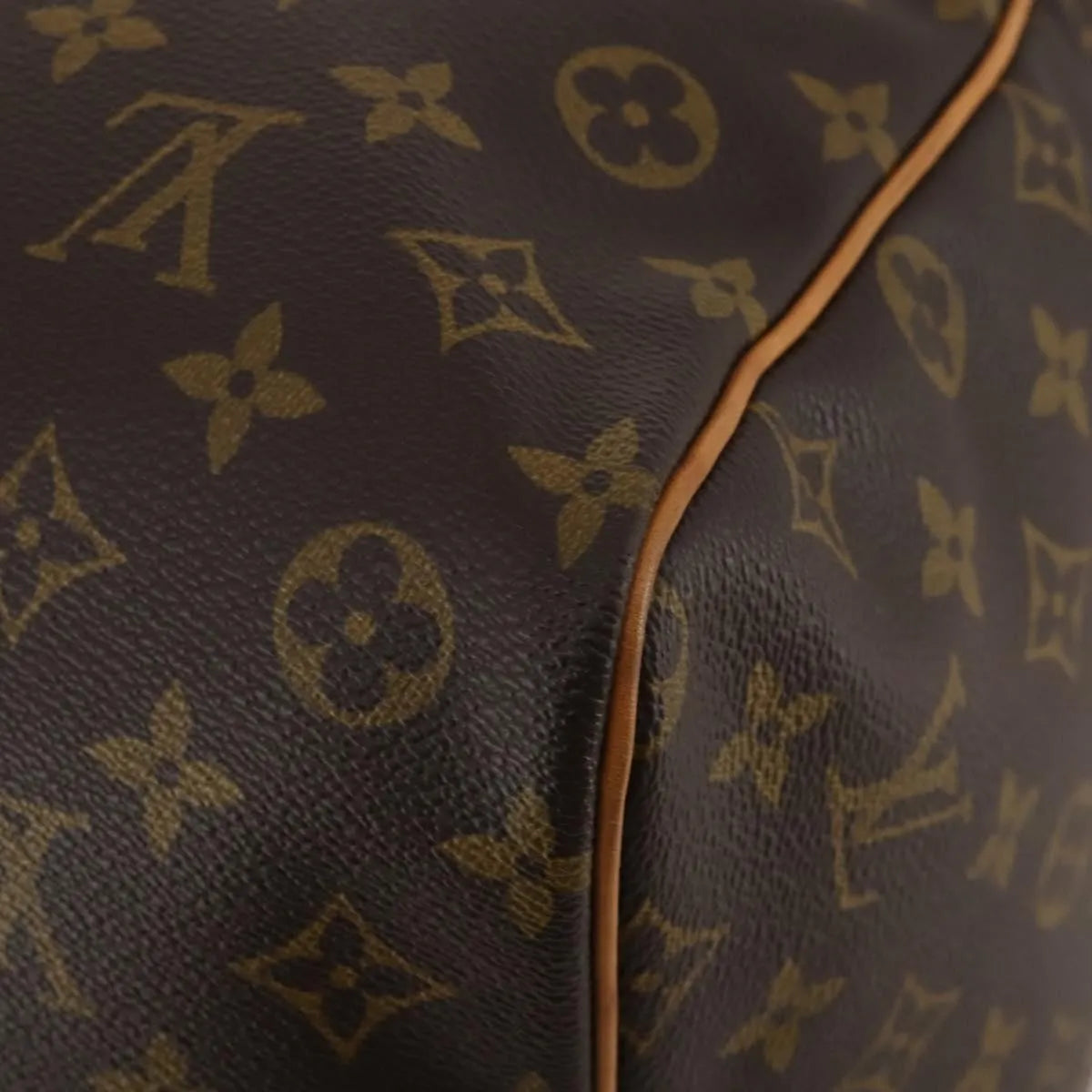 Louis Vuitton Keepall Monogram Canvas Brown Canvas Travel Bag Bag (Pre-Owned)