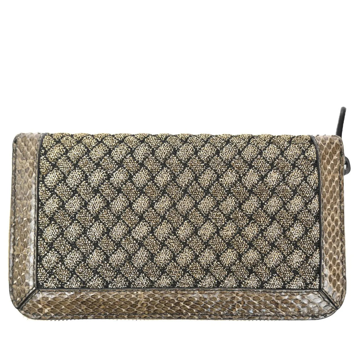 Bottega Veneta Intrecciato Long Zip Leather Brown Leather Wallets Accessory (Pre-Owned)