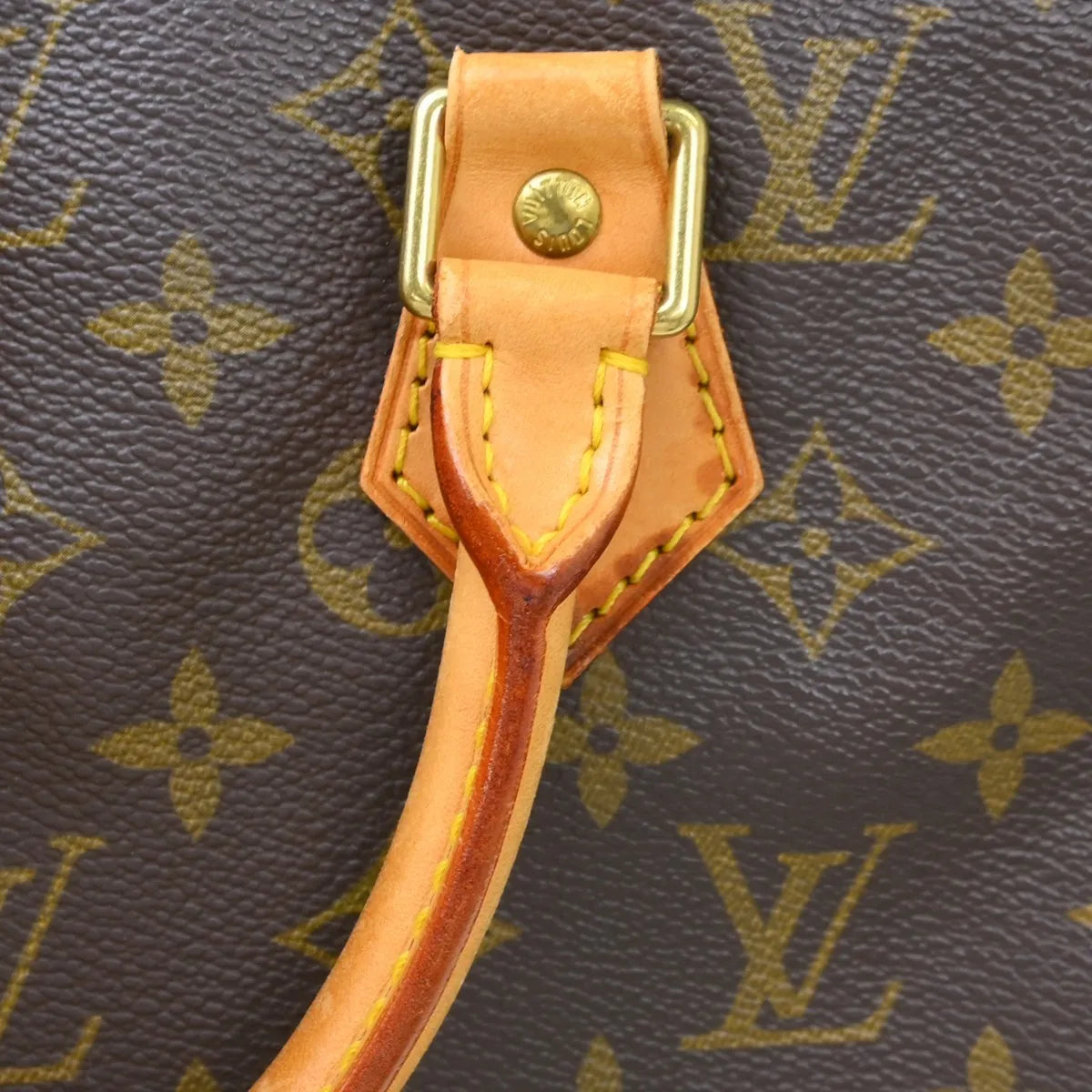 Louis Vuitton Alma Monogram Canvas Brown Canvas Handbag (Pre-Owned)