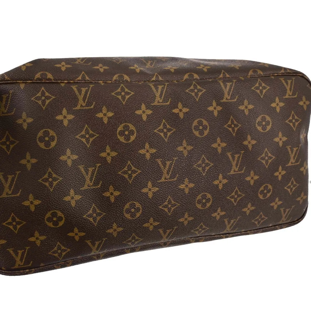 Louis Vuitton Neverfull Tote Monogram Canvas Brown Canvas Handbag (Pre-Owned)