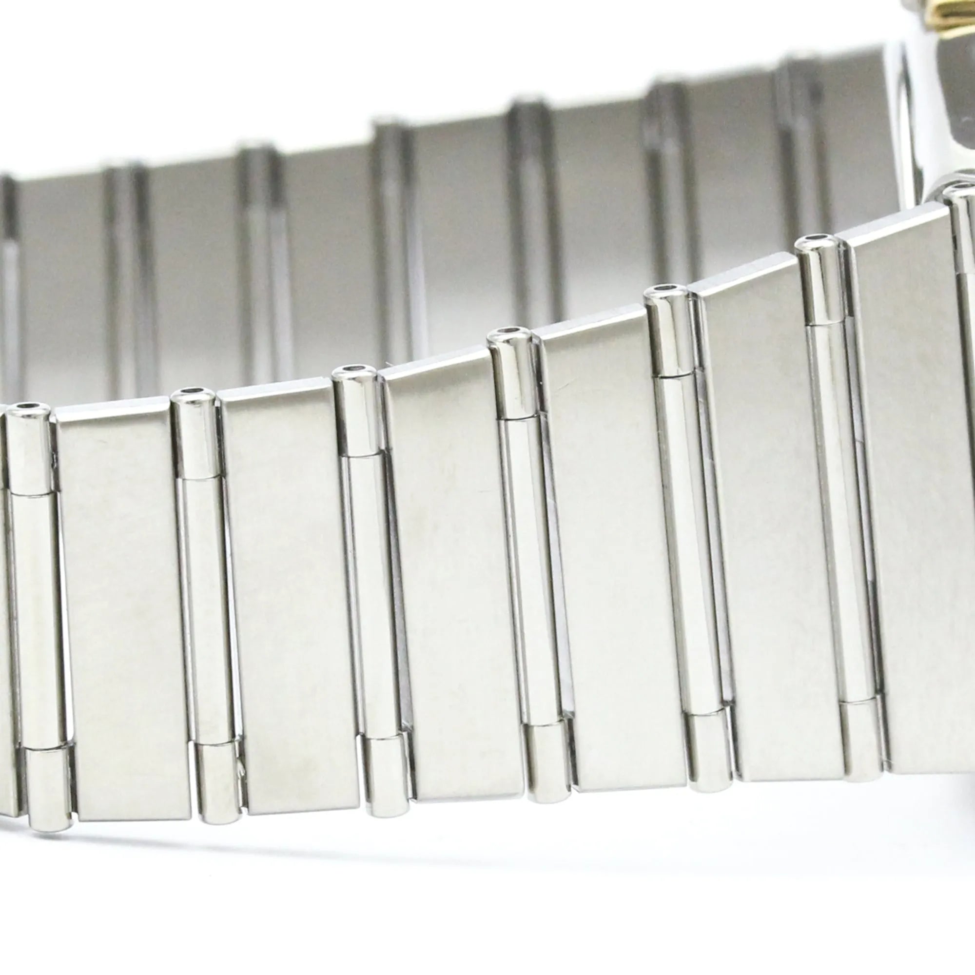 Omega Constellation Manhattan Quartz Stainless Steel And Yellow Gold (18K) Watch (Pre-Owned)