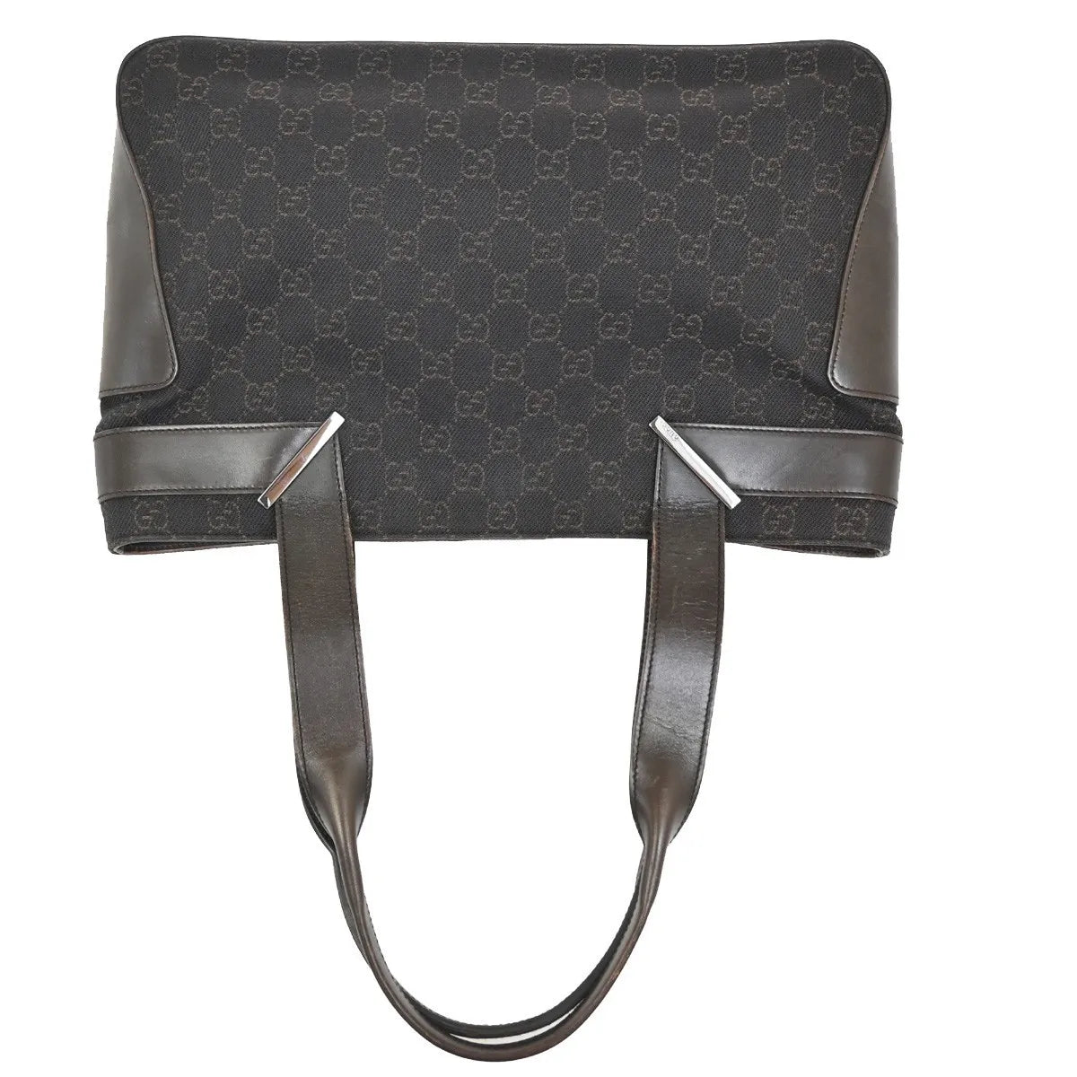 Gucci Vintage Gg Coated Canvas Brown Canvas Shoulder Bag Bag (Pre-Owned)