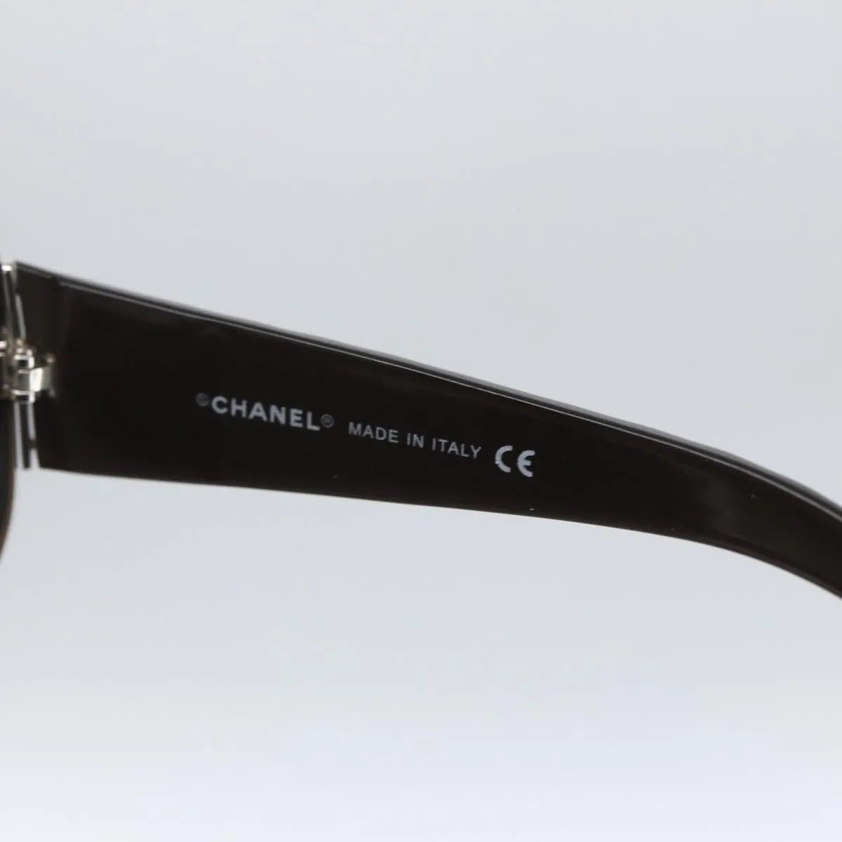 Chanel Logo Cc Sunglasses Plastic Brown Plastic Sunglasse Accessory (Pre-Owned)