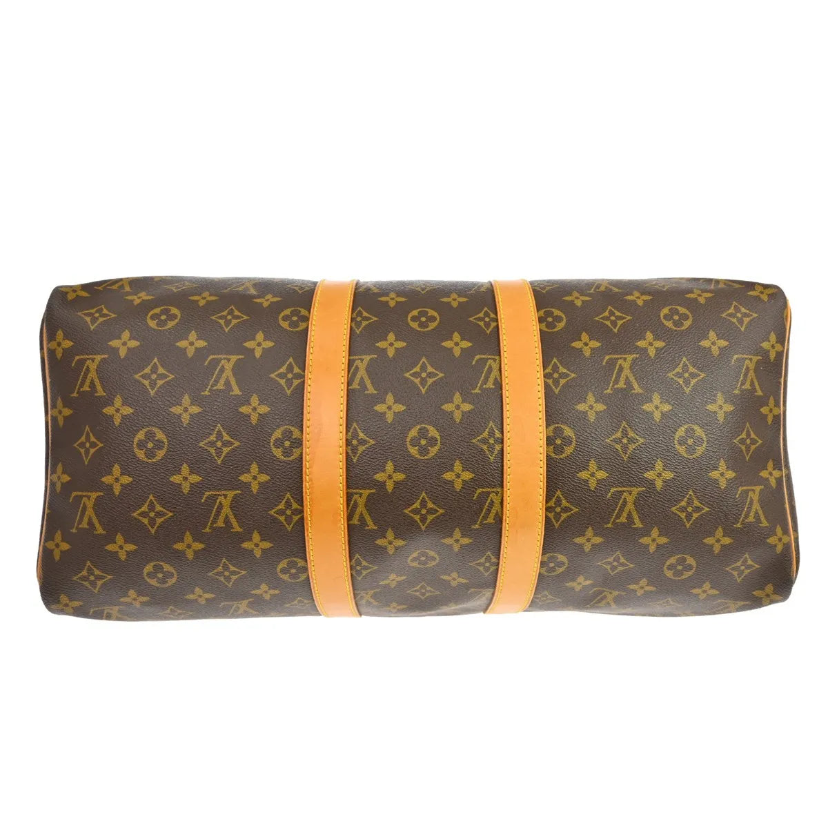 Louis Vuitton Keepall Monogram Canvas Brown Canvas Travel Bag Bag (Pre-Owned)