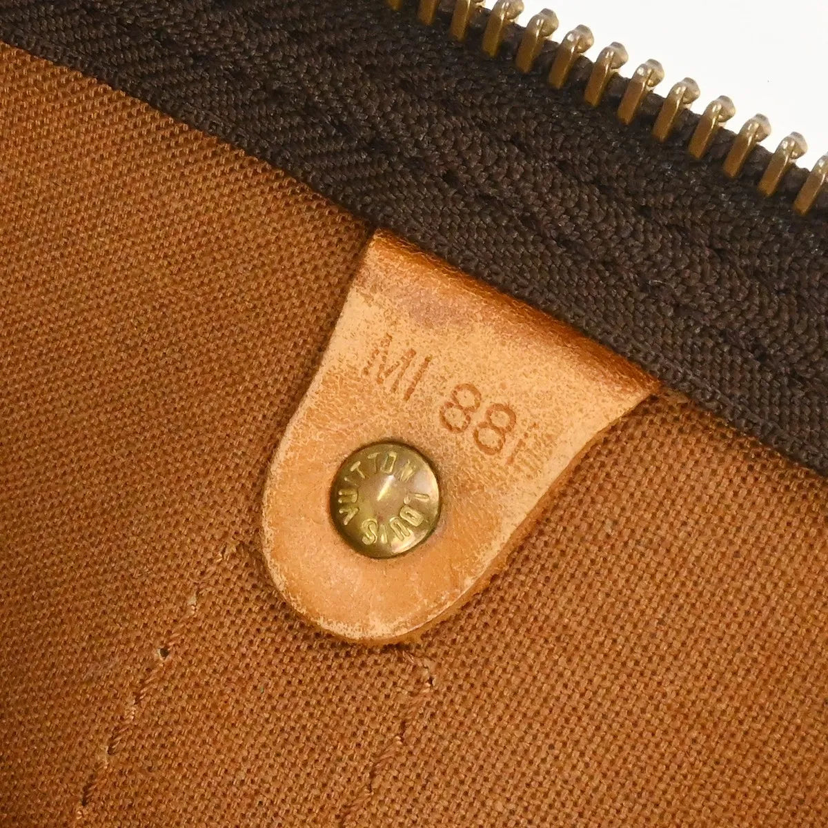 Louis Vuitton Keepall Monogram Canvas Brown Canvas Travel Bag Bag (Pre-Owned)