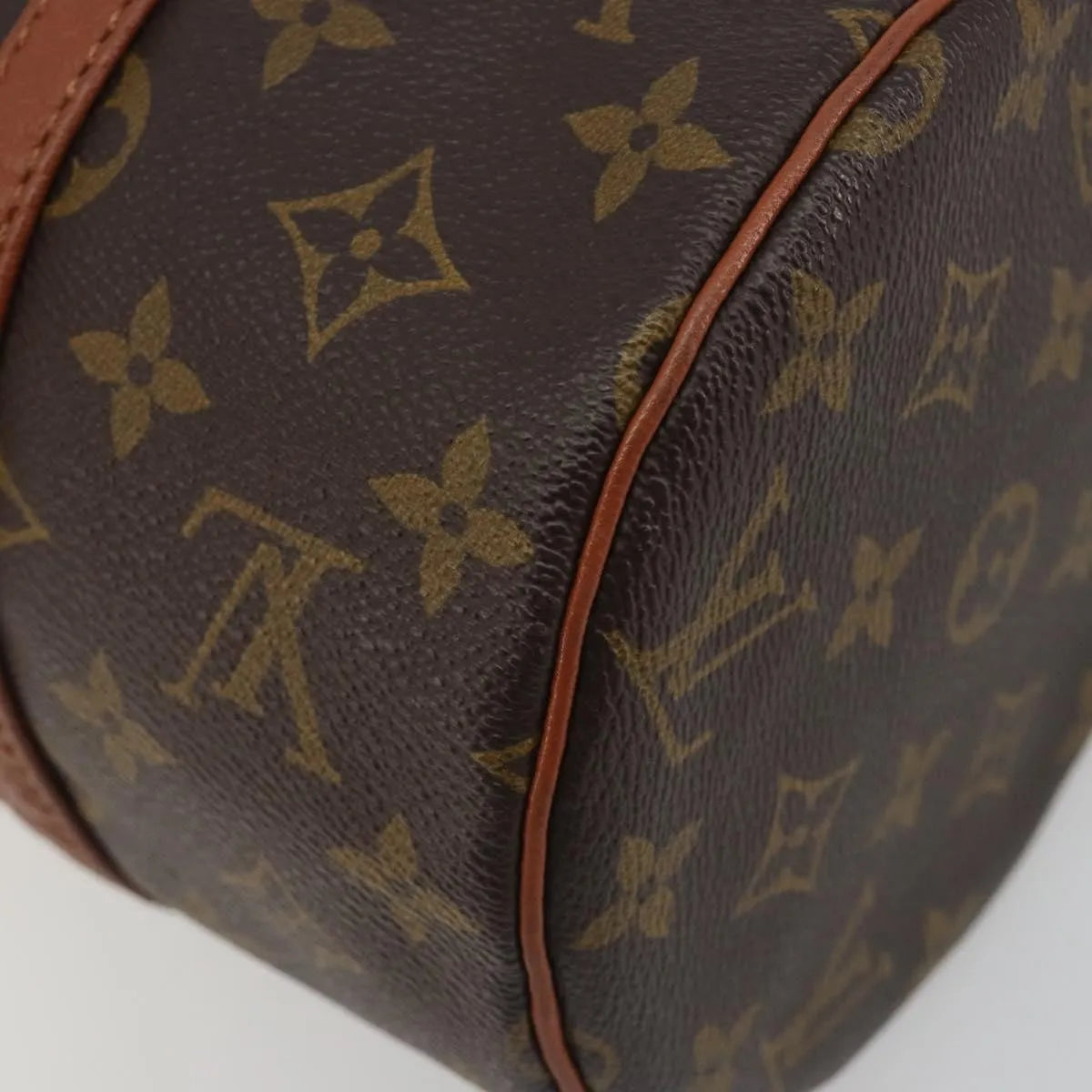 Louis Vuitton Papillon Monogram Brown Canvas Handbag (Pre-Owned)