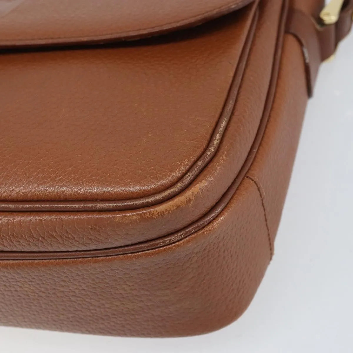 Burberry Vintage Leather Brown Leather Shoulder Bag Bag (Pre-Owned)