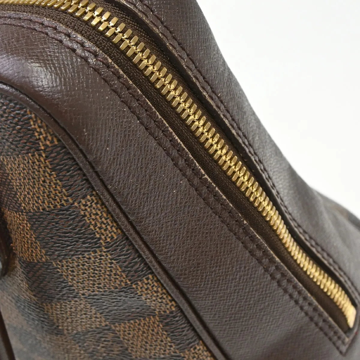 Louis Vuitton Brera Damier Brown Canvas Handbag (Pre-Owned)