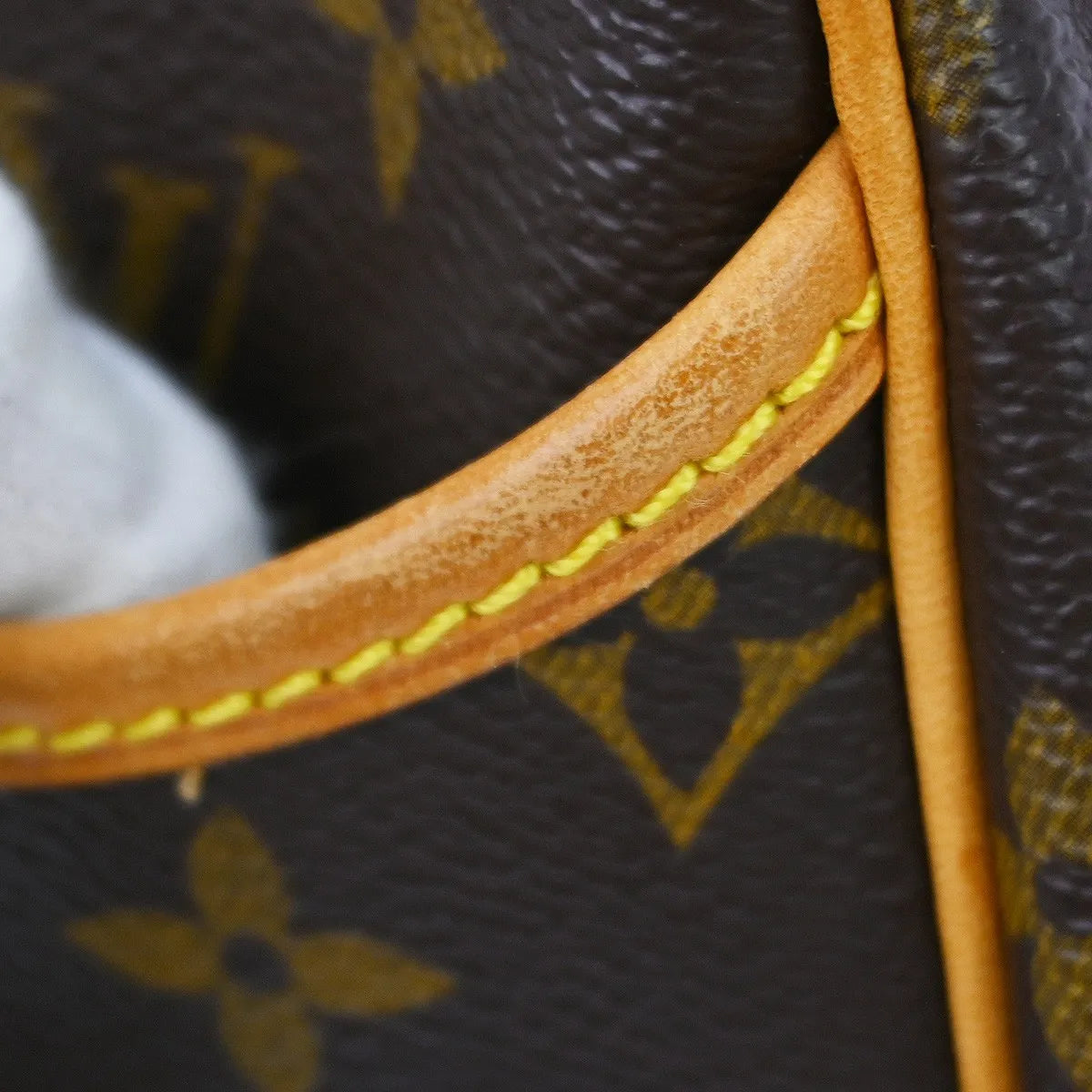 Louis Vuitton Deauville Monogram Canvas Brown Canvas Handbag (Pre-Owned)