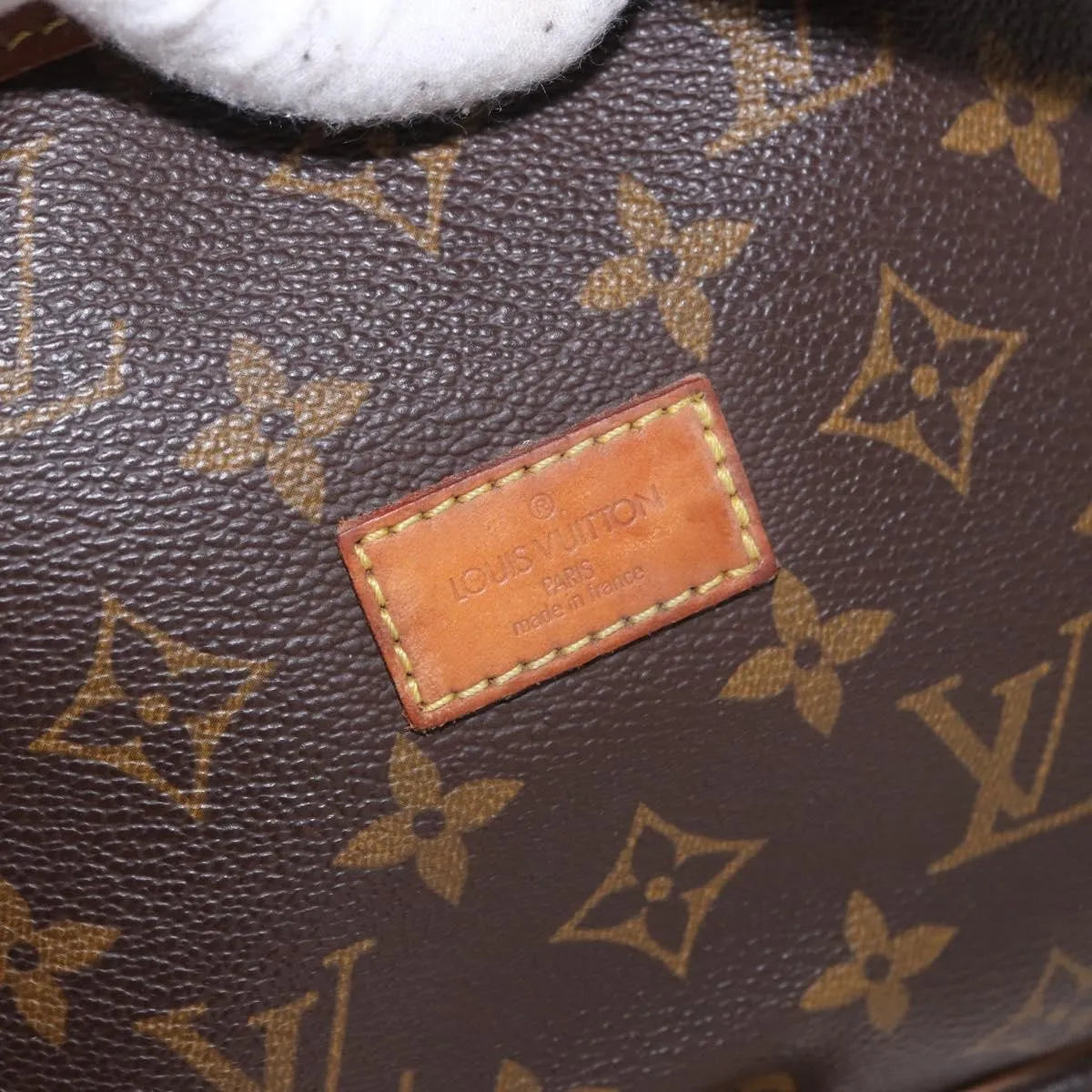 Louis Vuitton Saumur Monogram Brown Canvas Shoulder Bag Bag (Pre-Owned)
