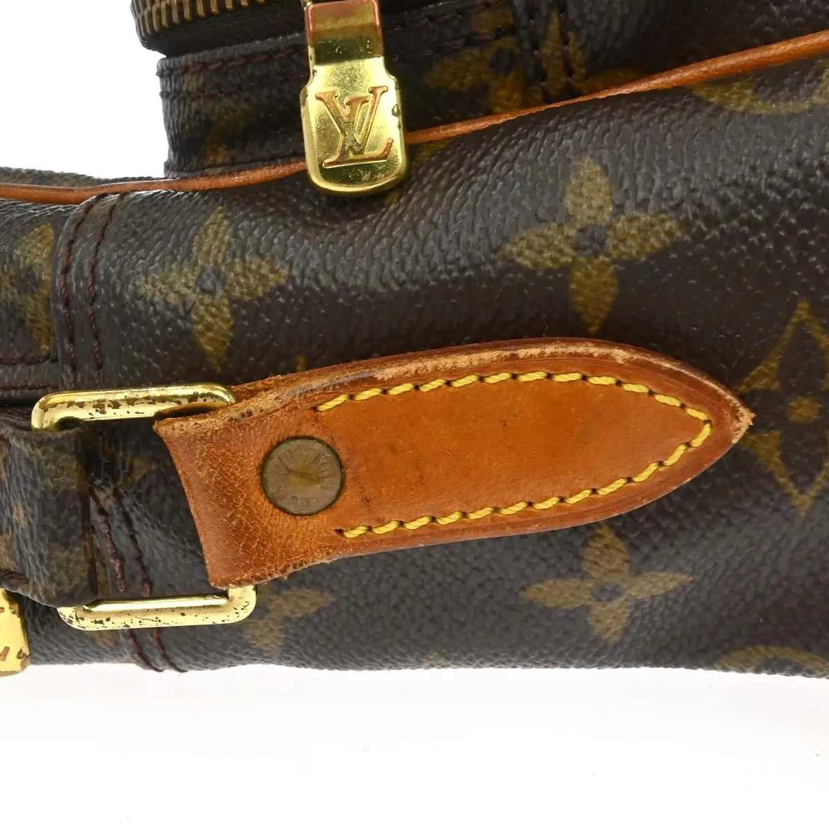 Louis Vuitton Nil Messenger Monogram Canvas Brown Canvas Shoulder Bag Bag (Pre-Owned)