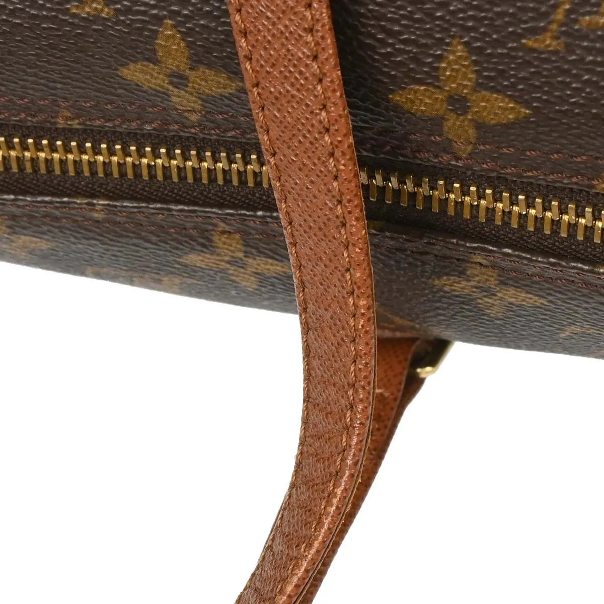 Louis Vuitton Papillon Monogram Canvas Brown Canvas Handbag (Pre-Owned)