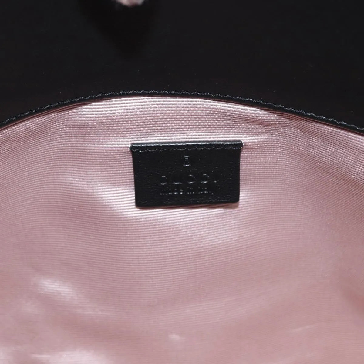 Gucci Linea Matisse Interlocking G Top Handle Tote Leather Black Leather Shoulder Bag Bag (Pre-Owned)