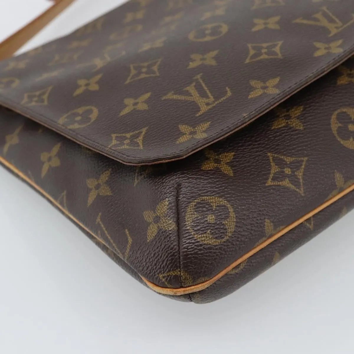 Louis Vuitton Musette Salsa Monogram Canvas Brown Canvas Shoulder Bag Bag (Pre-Owned)