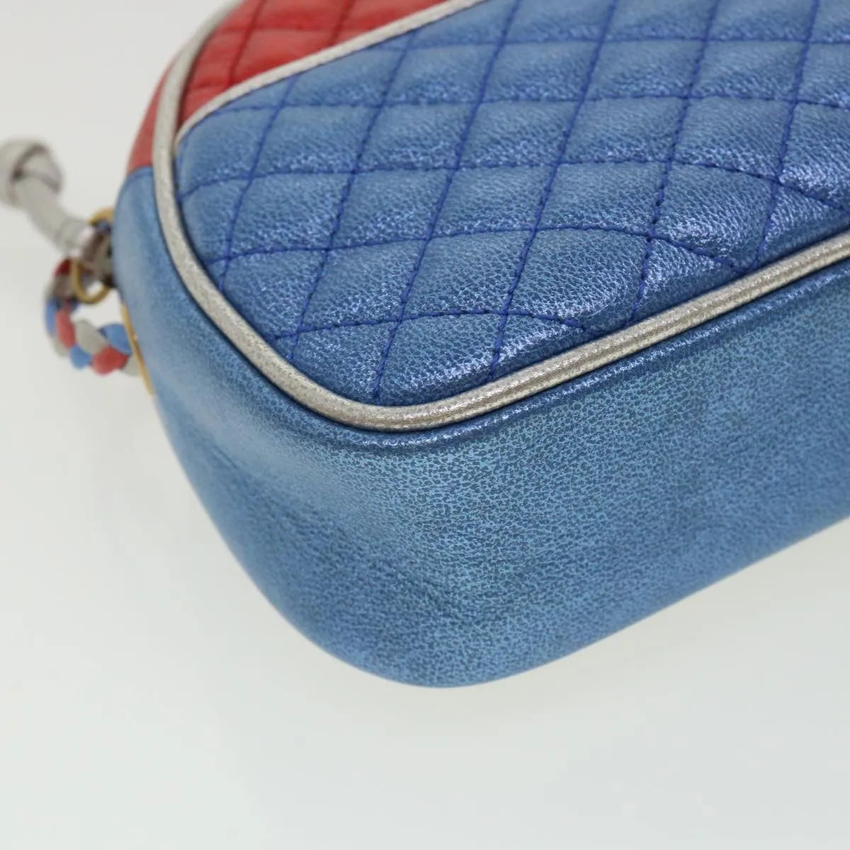 Gucci Trapuntata Camera Lambskin Multicolour Leather Shoulder Bag Bag (Pre-Owned)