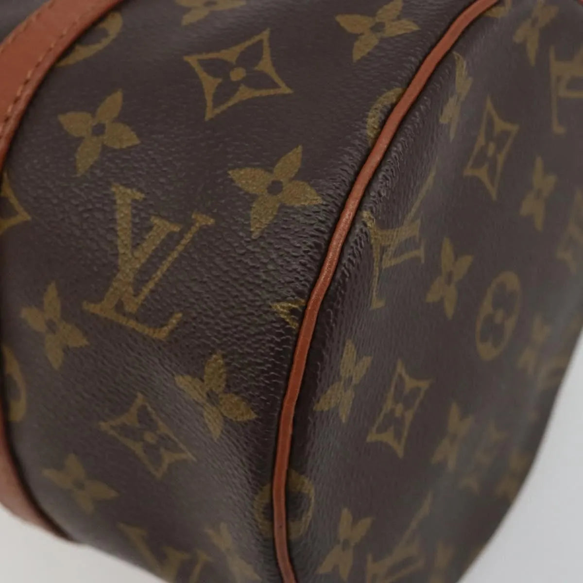 Louis Vuitton Papillon Monogram Brown Canvas Handbag (Pre-Owned)