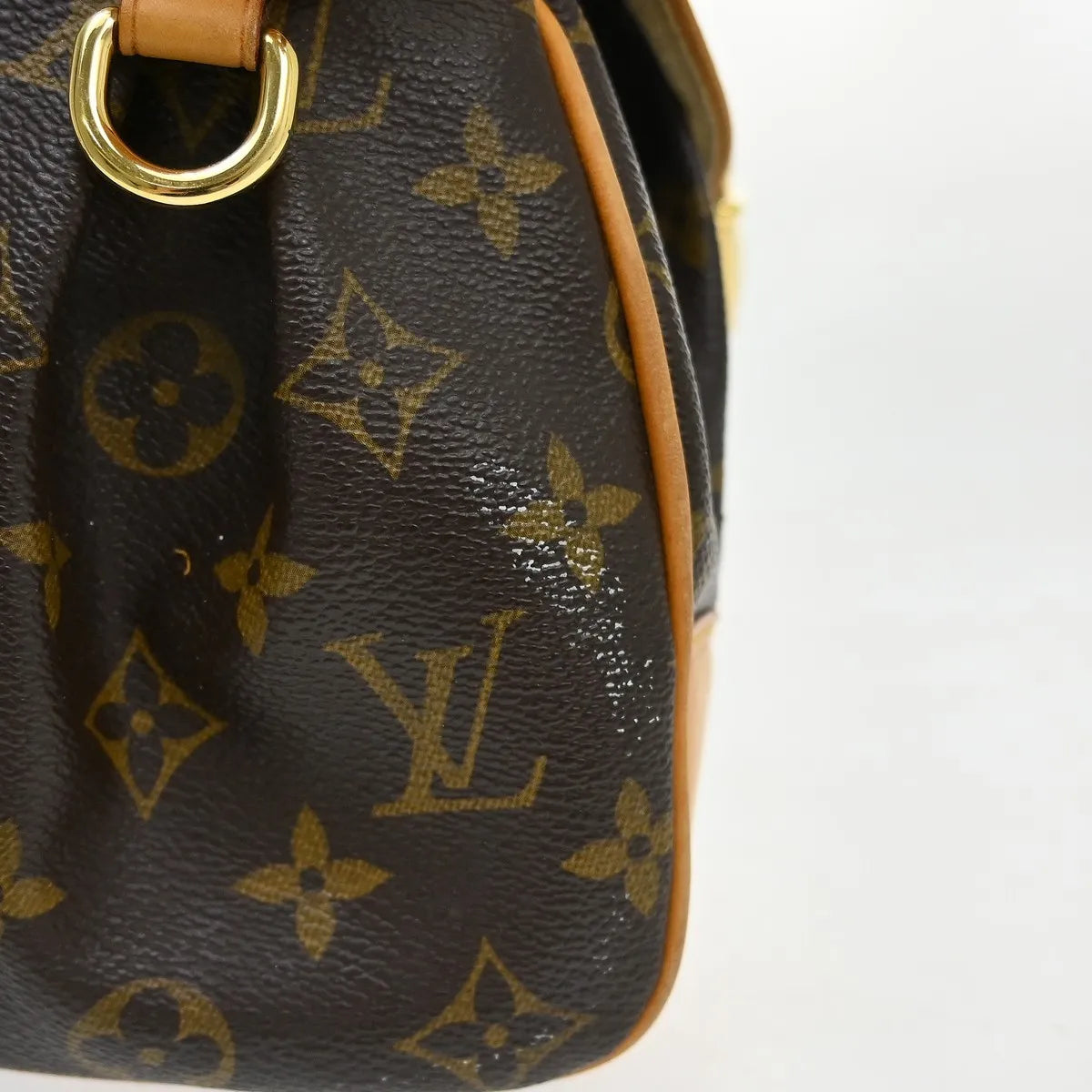 Louis Vuitton Beverly Monogram Canvas Brown Canvas Handbag (Pre-Owned)