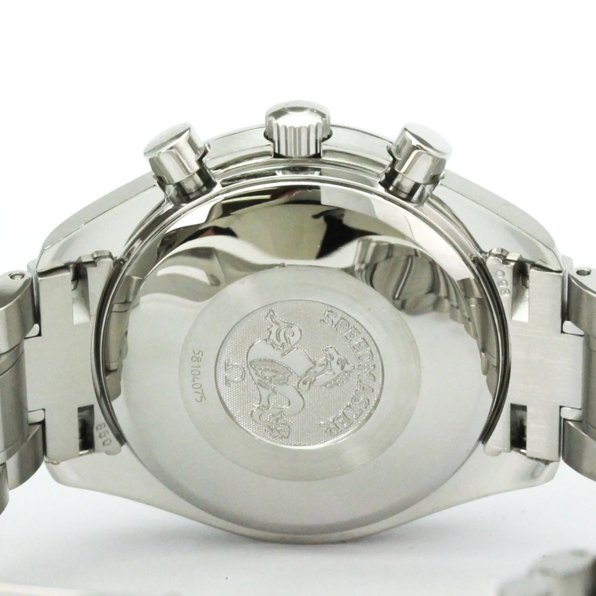 Omega Speedmaster Date Chronograph Automatic Watch Stainless Steel Watch (Pre-Owned)