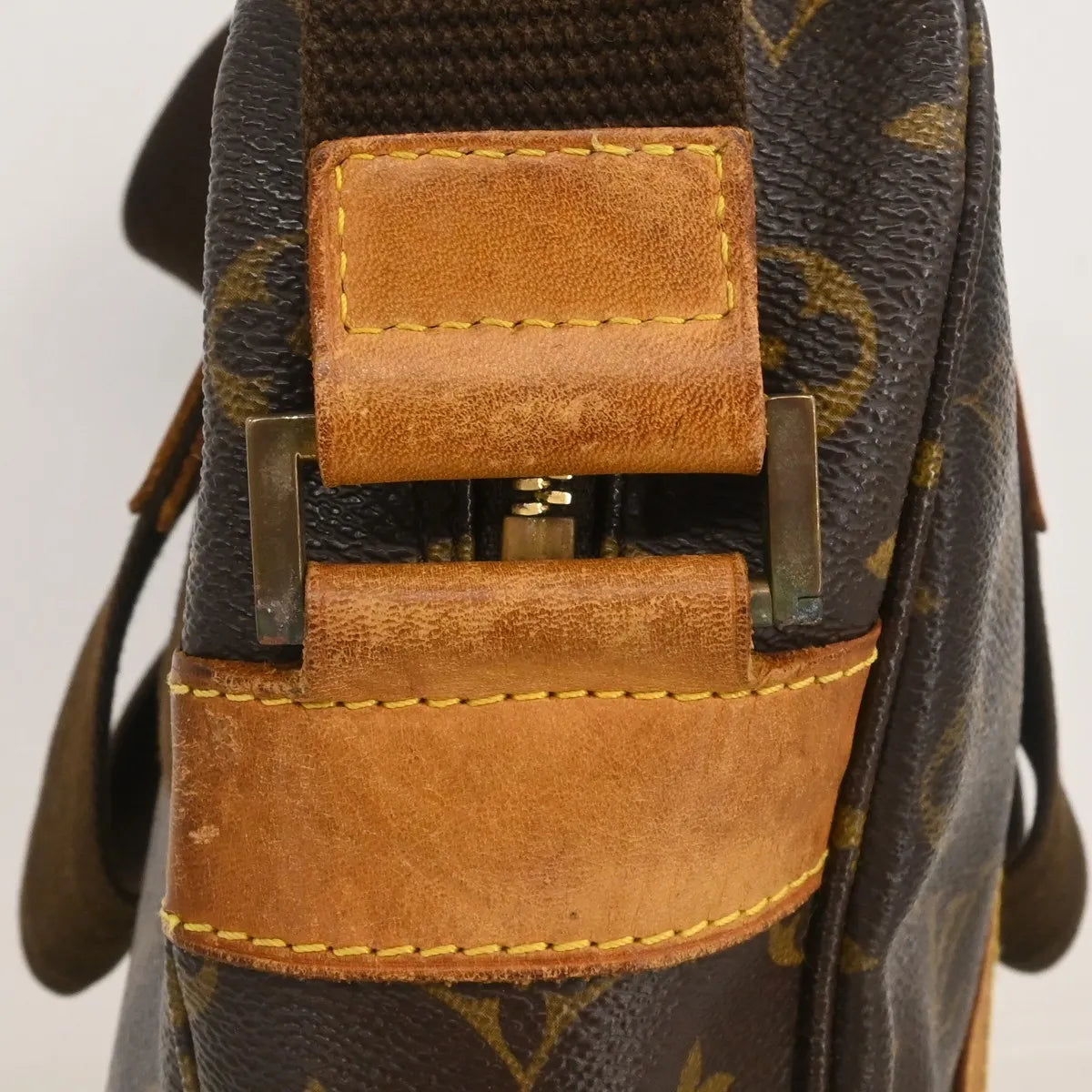 Louis Vuitton Sac Bosphore Monogram Canvas Brown Canvas Briefcase Bag (Pre-Owned)