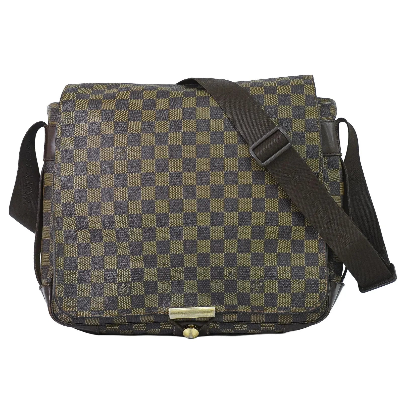 Louis Vuitton Bastille Damier Brown Canvas Shoulder Bag Bag (Pre-Owned)