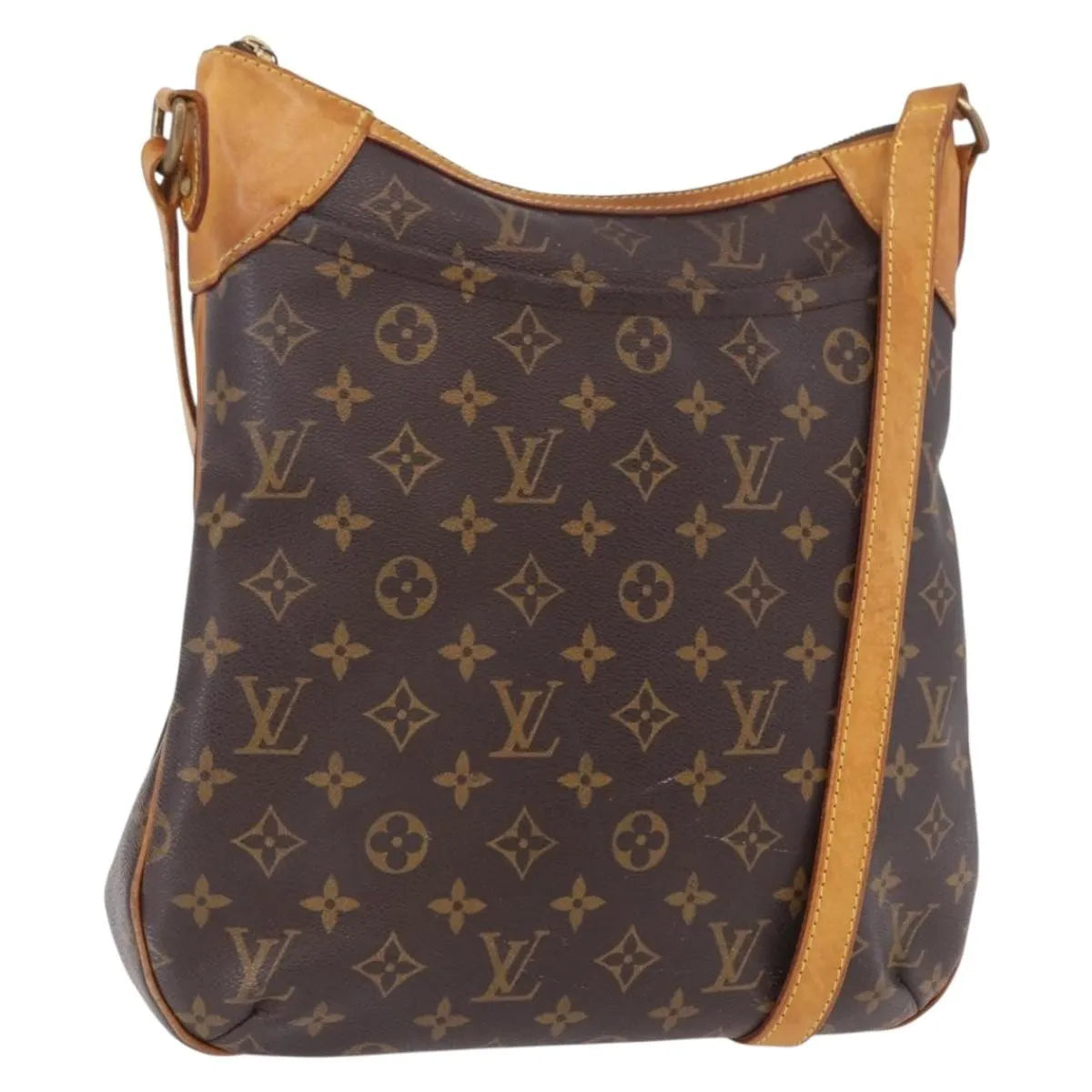 Louis Vuitton Odeon Monogram Canvas Brown Canvas Shoulder Bag Bag (Pre-Owned)