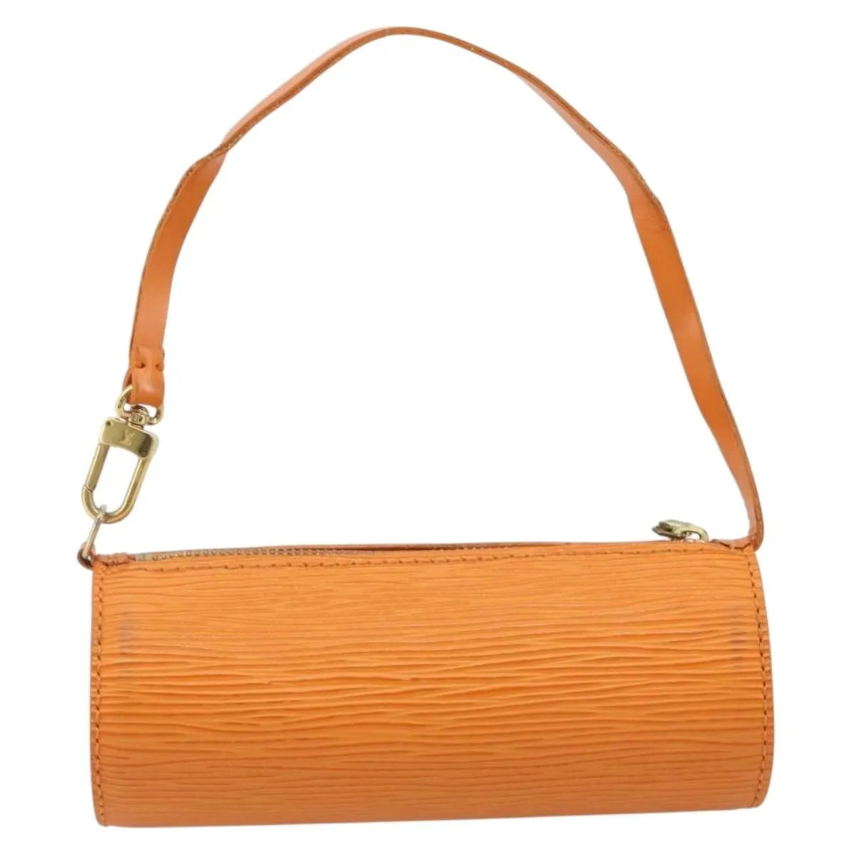 Louis Vuitton Soufflot Pochette Epi Leather Orange Leather Clutche & Pouche Bag (Pre-Owned)