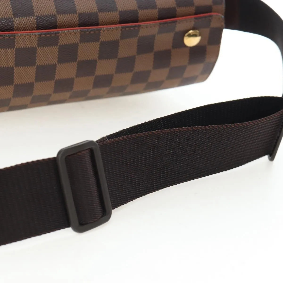 Louis Vuitton Naviglio Damier Brown Canvas Shoulder Bag Bag (Pre-Owned)