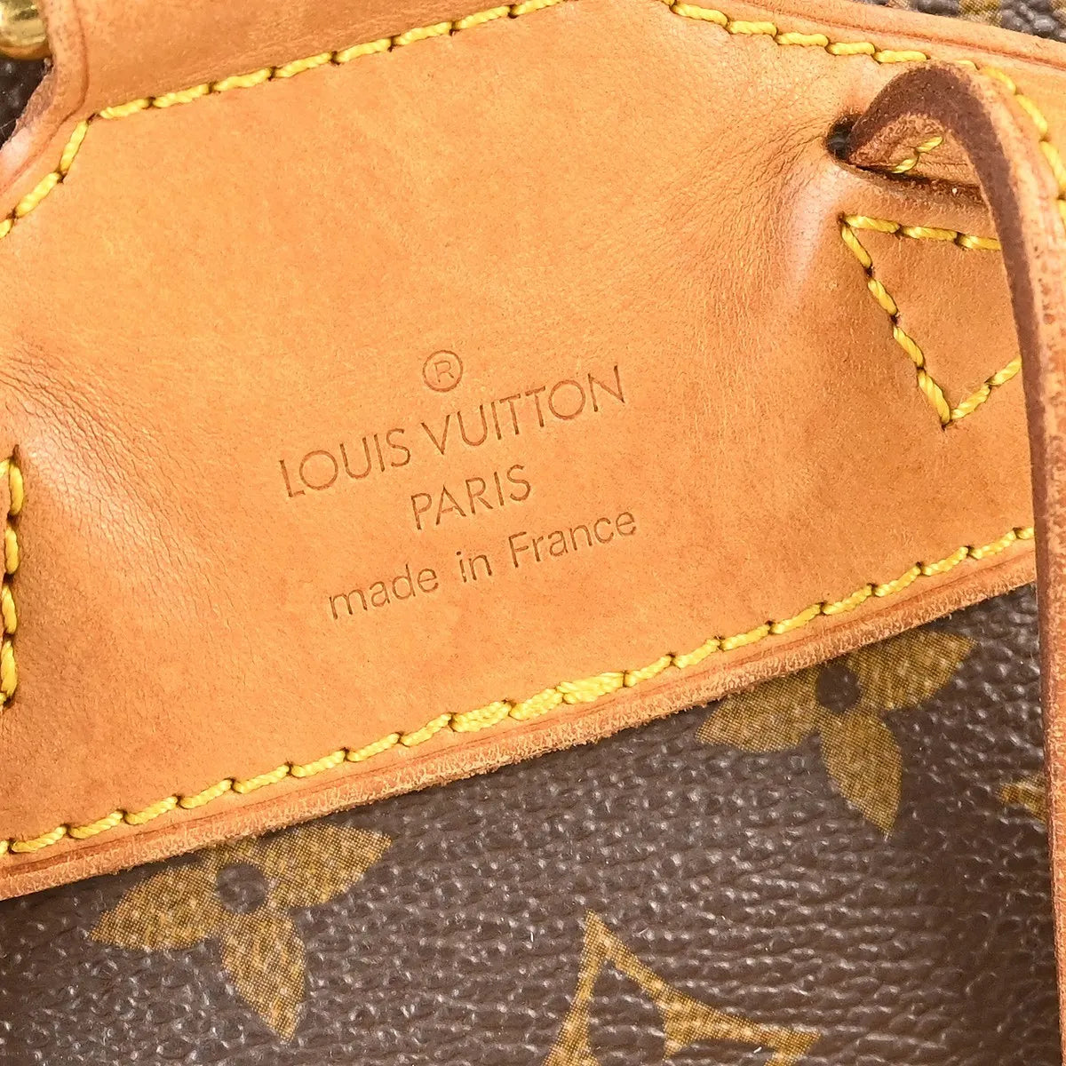 Louis Vuitton Vintage Montsouris Monogram Canvas Brown Canvas Backpack Bag (Pre-Owned)