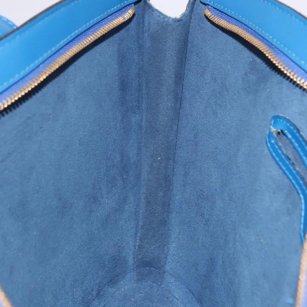 Louis Vuitton Saint Jacques Epi Blue Leather Handbag (Pre-Owned)
