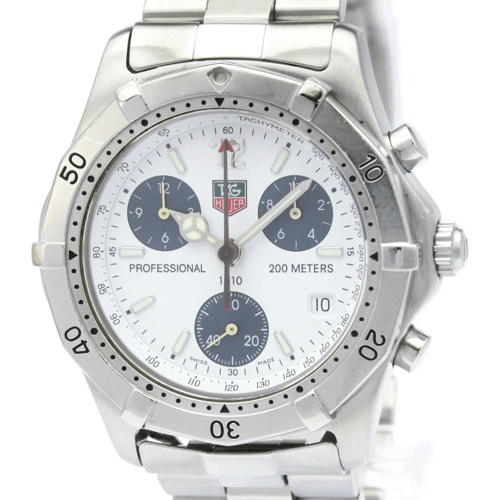 Tag Heuer 2000 Professional Chronometer 200M Quartz Stainless Steel Watch (Pre-Owned)