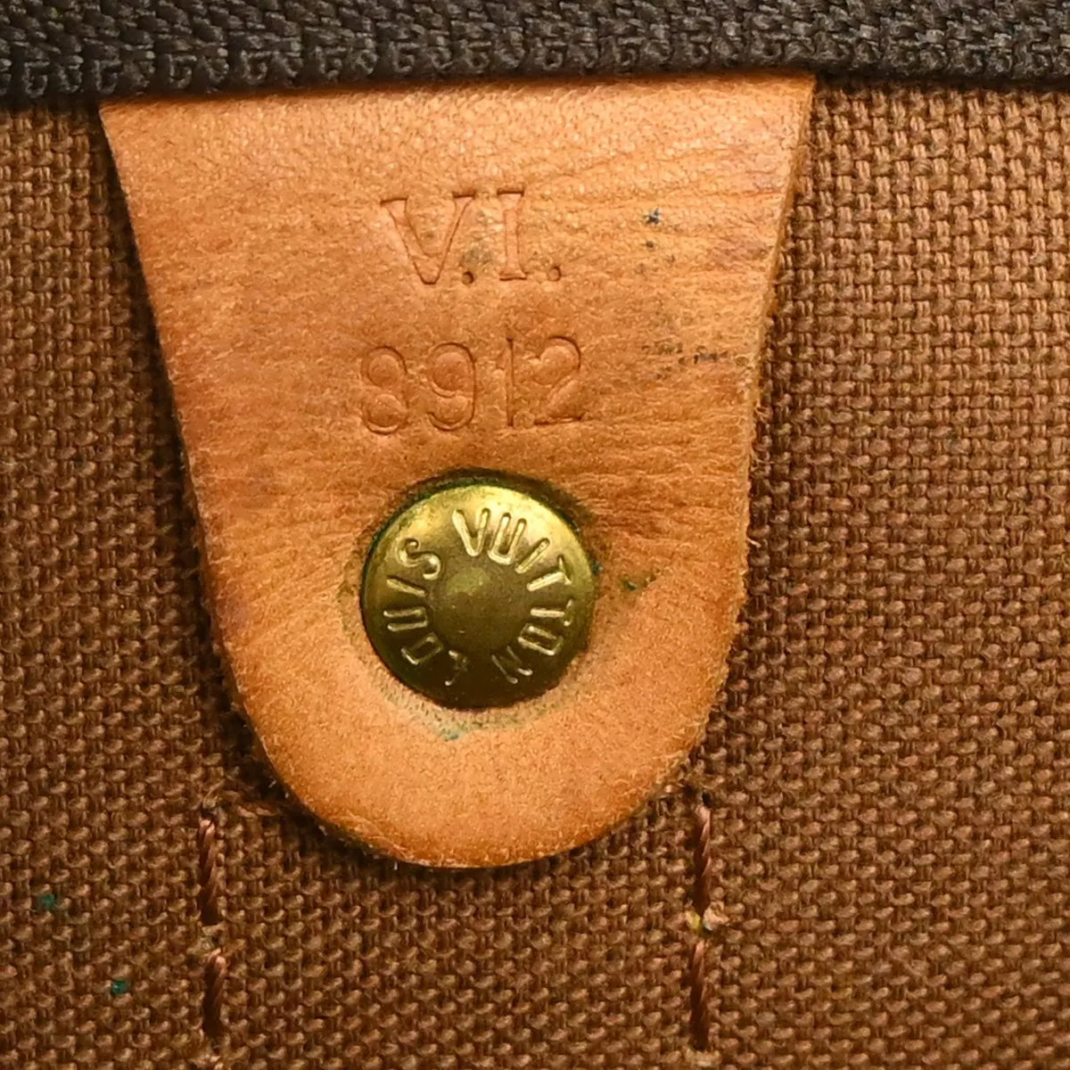Louis Vuitton Keepall Monogram Canvas Brown Canvas Travel Bag Bag (Pre-Owned)