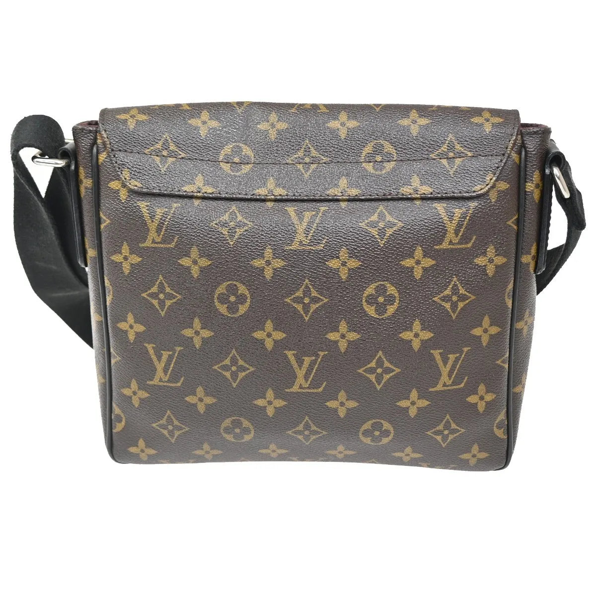 Louis Vuitton District Messenger Bag Macassar Monogram Canvas Brown Canvas Shoulder Bag Bag (Pre-Owned)