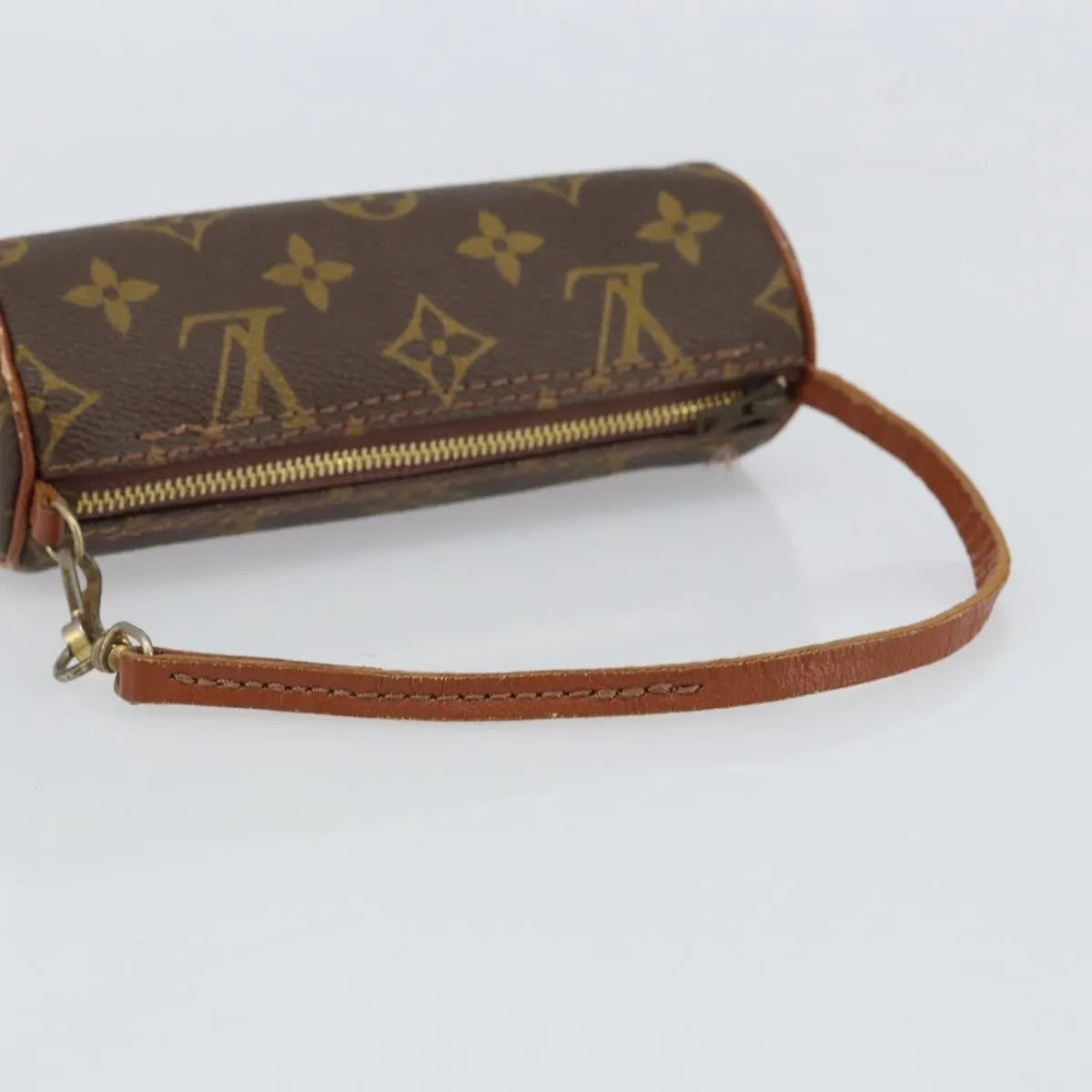 Louis Vuitton Papillon Pochette Monogram Canvas Brown Canvas Clutche & Pouche Bag (Pre-Owned)