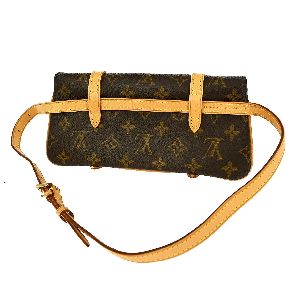 Louis Vuitton Marelle Waist Monogram Canvas Brown Canvas Clutche & Pouche Bag (Pre-Owned)