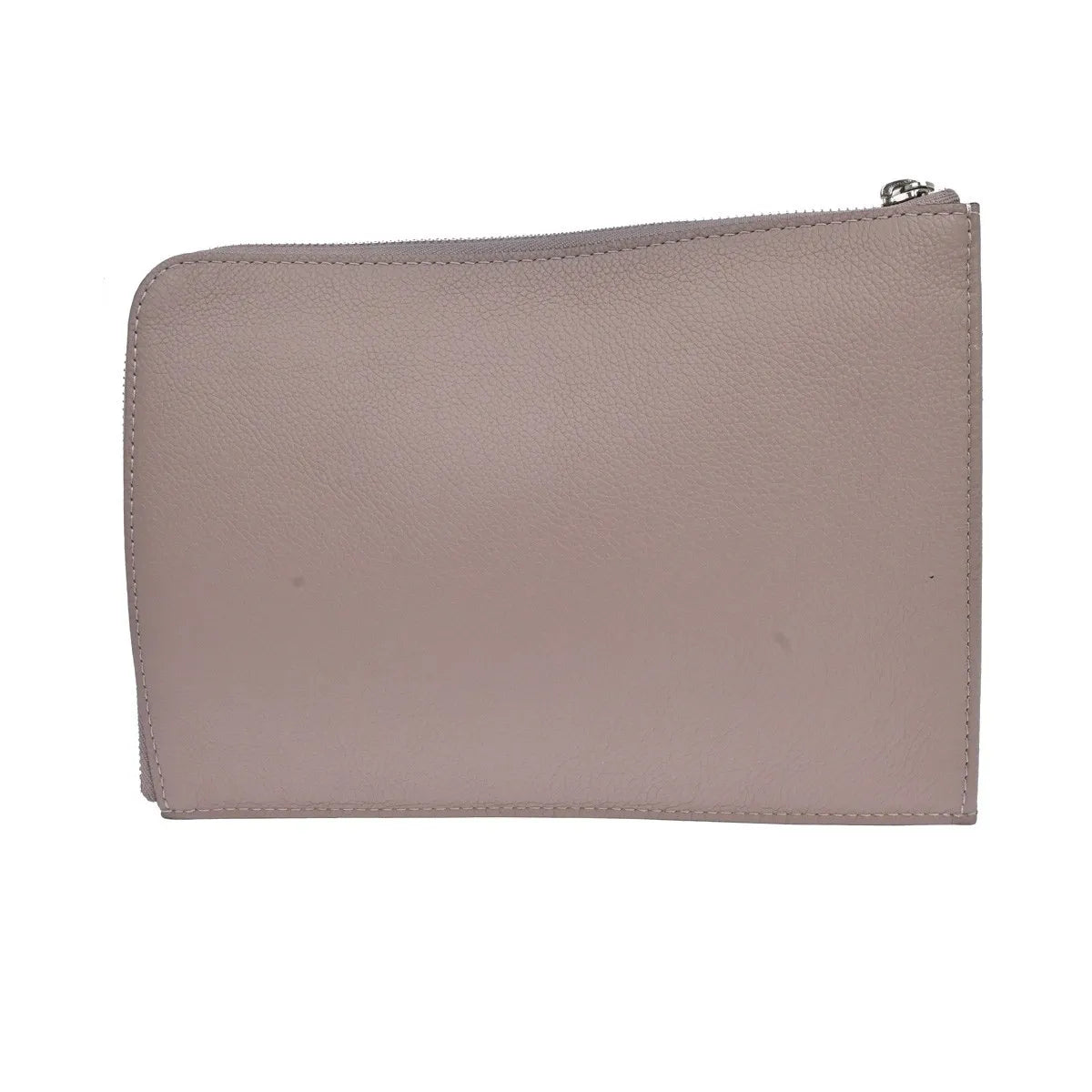 Louis Vuitton Zip Around Pochette Jour Leather Beige Calfskin Clutche & Pouche Bag (Pre-Owned)
