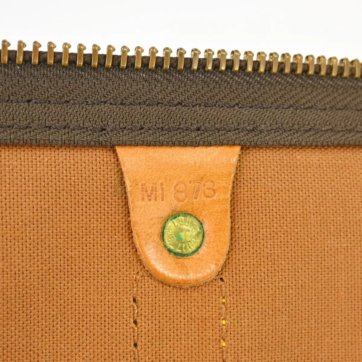 Louis Vuitton Keepall Monogram Canvas Brown Canvas Travel Bag Bag (Pre-Owned)