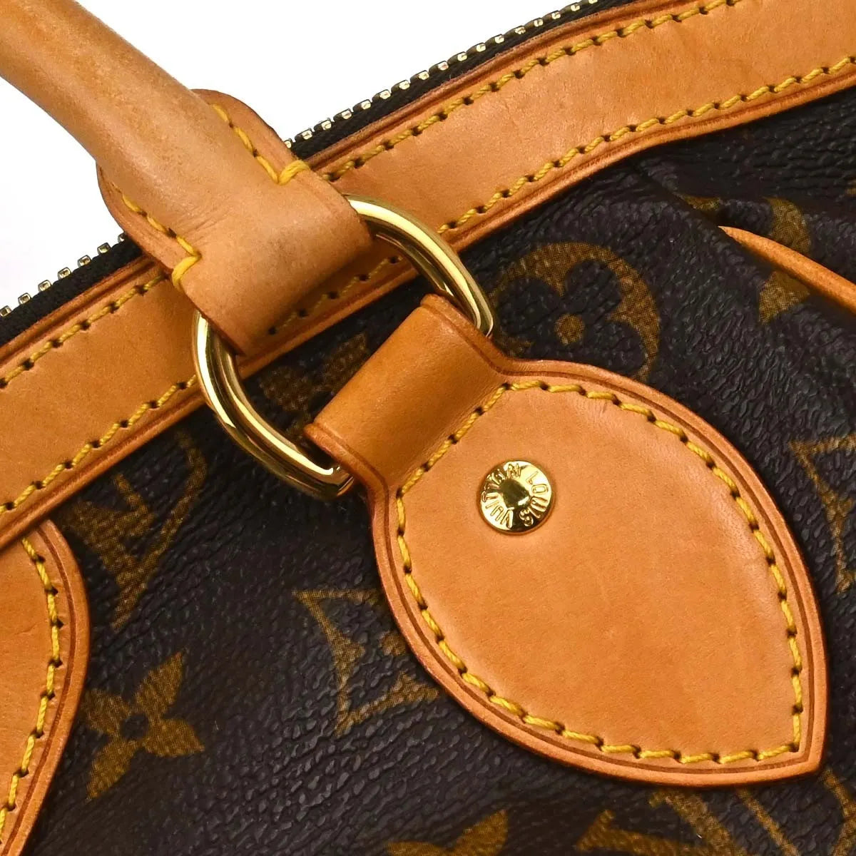 Louis Vuitton Tivoli Monogram Brown Canvas Handbag (Pre-Owned)