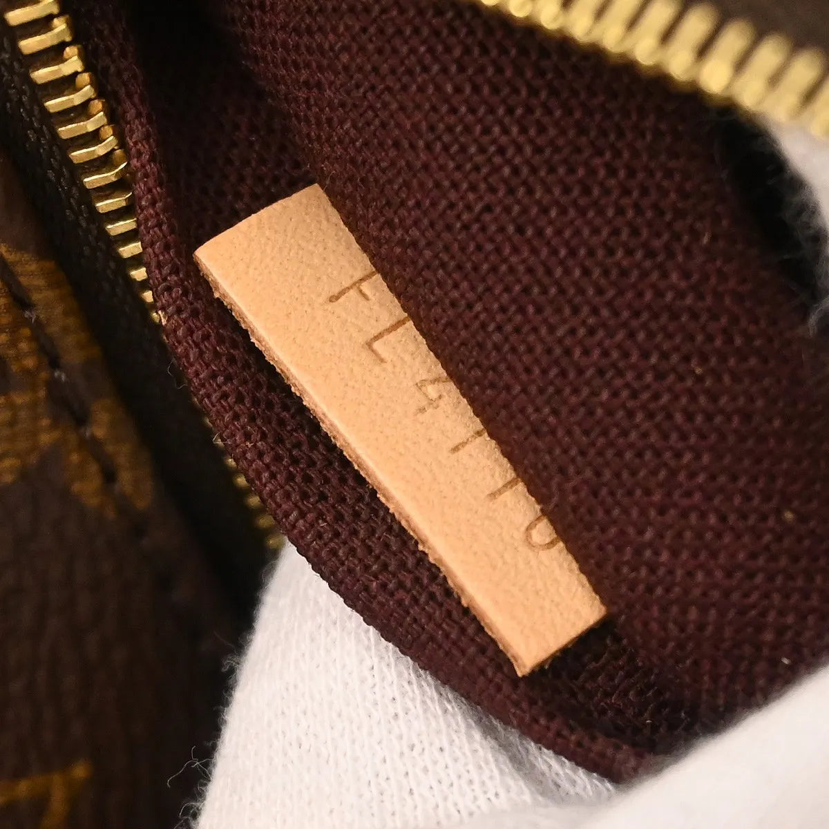 Louis Vuitton Iena Tote Monogram Canvas Brown Canvas Tote Bag Bag (Pre-Owned)