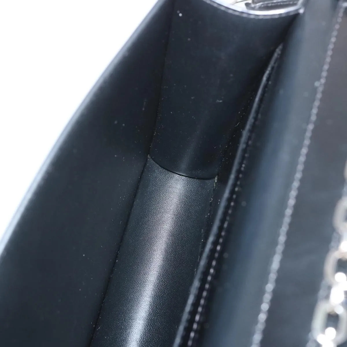 Givenchy 4G Shoulder Bag Leather Black Leather Shoulder Bag Bag (Pre-Owned)