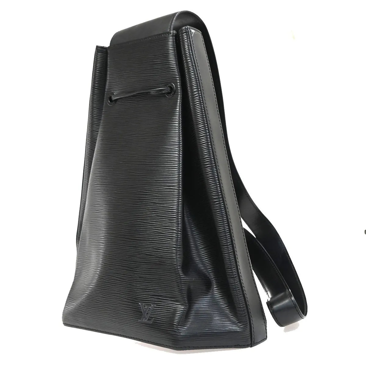 Louis Vuitton Sac A Dos Drawstring Epi Leather Black Leather Backpack Bag (Pre-Owned)