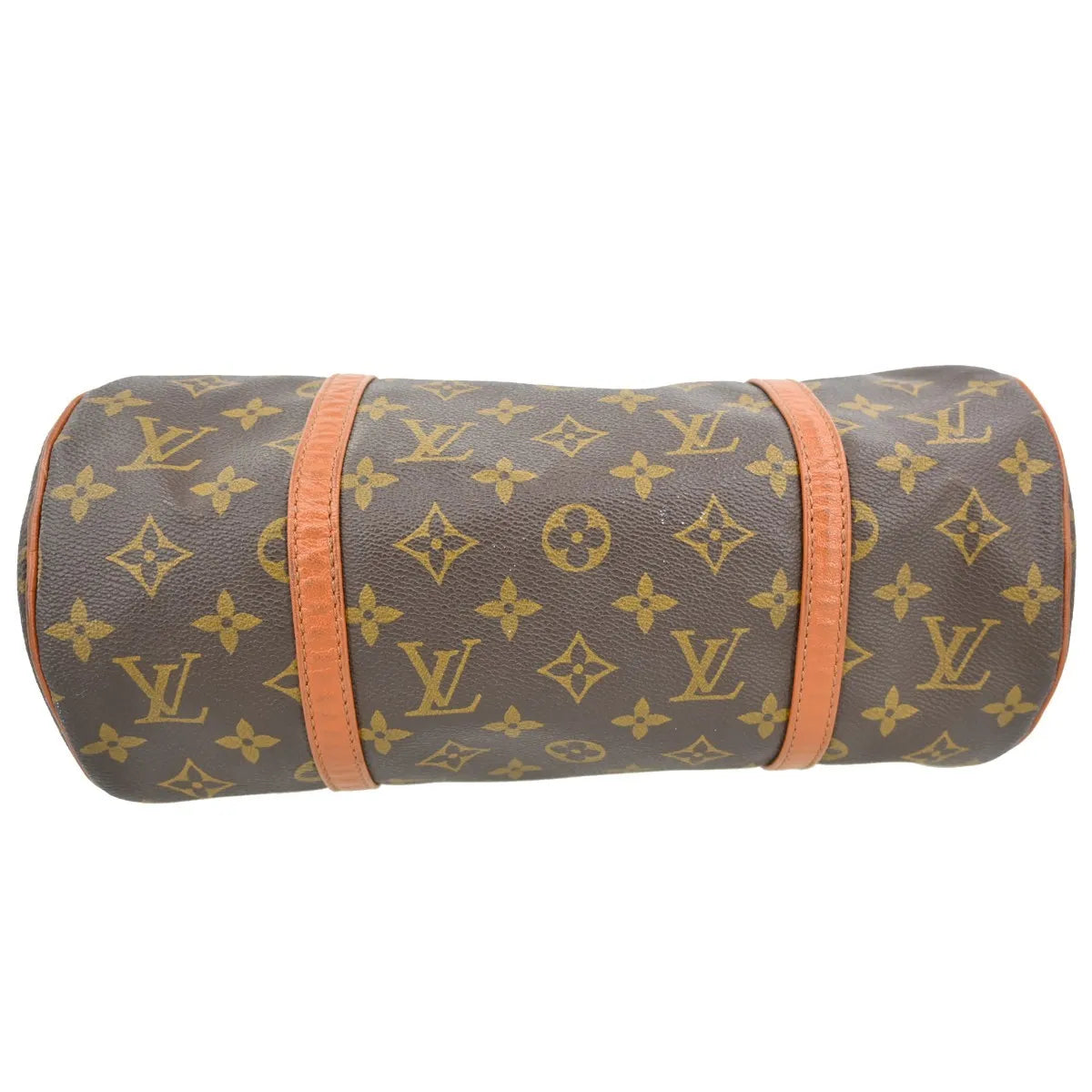 Louis Vuitton Papillon Monogram Canvas Brown Canvas Handbag (Pre-Owned)