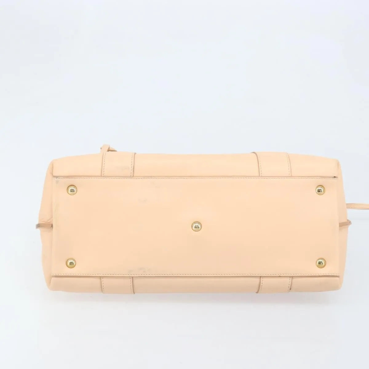 Salvatore Ferragamo Sookie Satchel Leather Pink Leather Handbag (Pre-Owned)