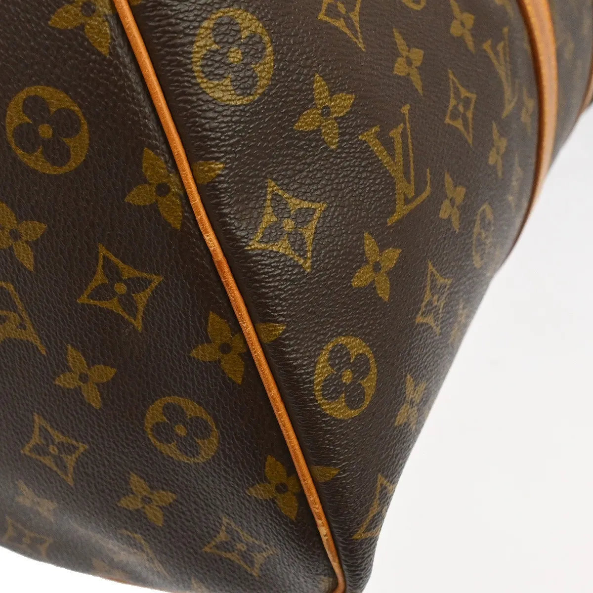 Louis Vuitton Keepall Monogram Canvas Brown Canvas Travel Bag Bag (Pre-Owned)
